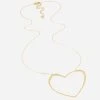 Collier Lovita (Acier Doré) -Zagbijoux Boutique SNM20159 01WHT WEB