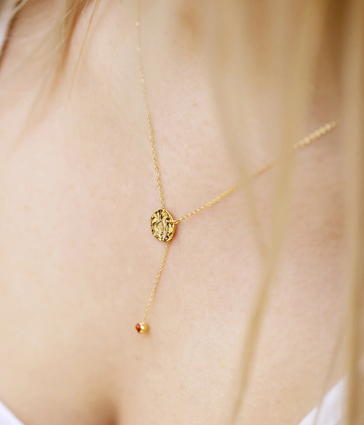 Collier Manipura (Acier Doré) 5 Collier Manipura (Acier Doré) – Image 3