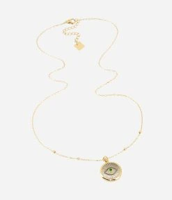 Sautoir Mati (Acier Doré) -Zagbijoux Boutique SNM20355 01GRY WEB