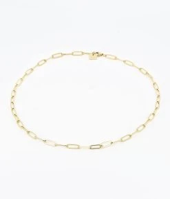Collier Aline (Acier Doré)