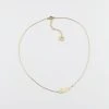 Collier Feather (Acier Doré) -Zagbijoux Boutique SNS0666 01UNI