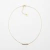 Collier Muri (Acier Doré) -Zagbijoux Boutique SNS10098 05WHT