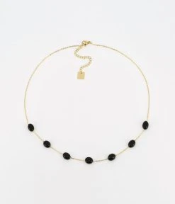 Collier Amélia (Acier Doré) -Zagbijoux Boutique SNS10322 01BLK WEB 94f6cd44 3eb3 421f 86dc a471b63ca792