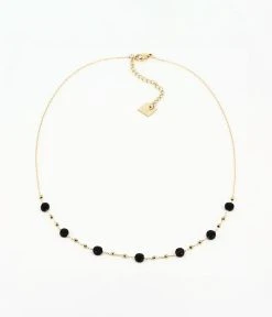 Collier Zoé (Acier Doré) -Zagbijoux Boutique SNS10579 01BLK scaled 217e860a 9fca 4dd2 832e 40d2a5e38a35