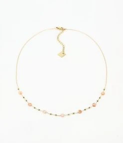 Collier Zoé (Acier Doré) -Zagbijoux Boutique SNS10579 01NUD scaled bd2e040e 0767 475a 99ed a541c9baa633