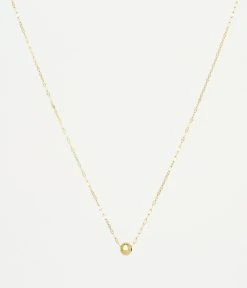Collier Minidisco (Acier Doré)