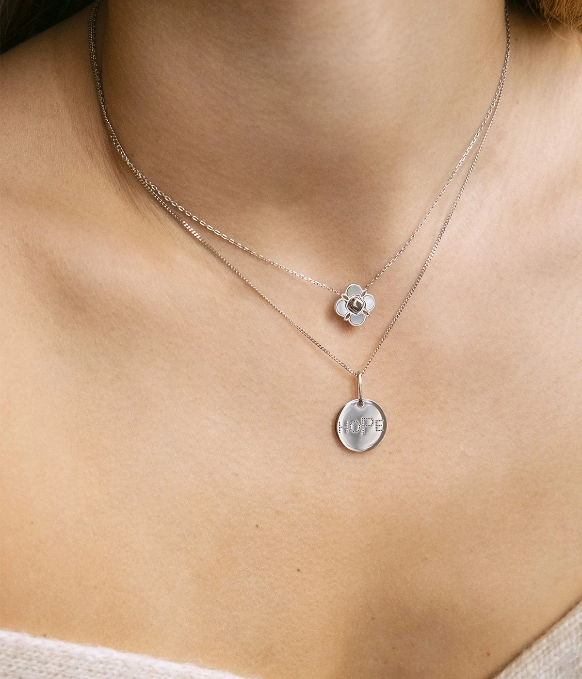 Collier Hope (Acier) 4 Collier Hope (Acier) â Image 2