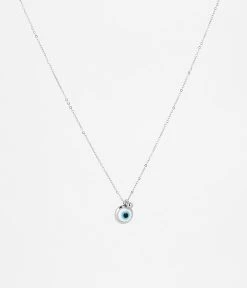 Collier Nazareth (Acier) 7 Collier Nazareth (Acier) -Zagbijoux Boutique SNS13940 00WHT WEB