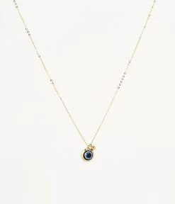 Collier Nazareth (Acier Doré) 7 Collier Nazareth (Acier Doré) -Zagbijoux Boutique SNS13940 01BLU WEB