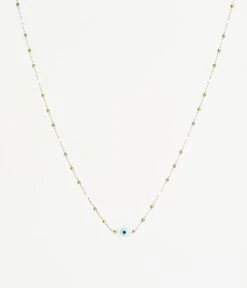 Collier Bodrum (Acier Doré) -Zagbijoux Boutique SNS14091 01SEL WEB