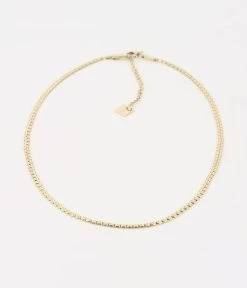 Collier Serpenti (Acier Doré)