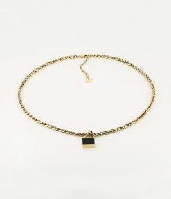 Collier Tram (Acier Doré)