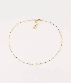 Collier Pablo (Acier Doré) -Zagbijoux Boutique SNS15220 01WHT WEB 8f7ede1c b98a 4a11 a619 11fe750d3088