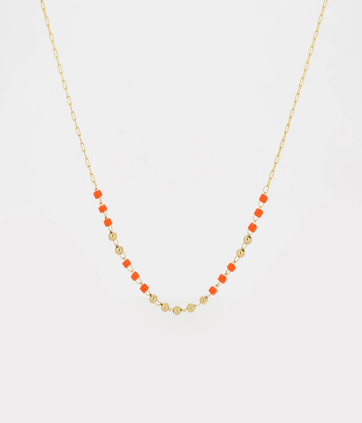 Collier Prudence (Acier Doré) 3 Collier Prudence (Acier Doré)