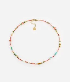 Collier Vedelem (Acier Doré) -Zagbijoux Boutique SNS16182 01TQB WEB