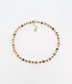 Collier Lime (Acier Doré) 10 Collier Lime (Acier Doré) -Zagbijoux Boutique SNS16185 01BLU WEB