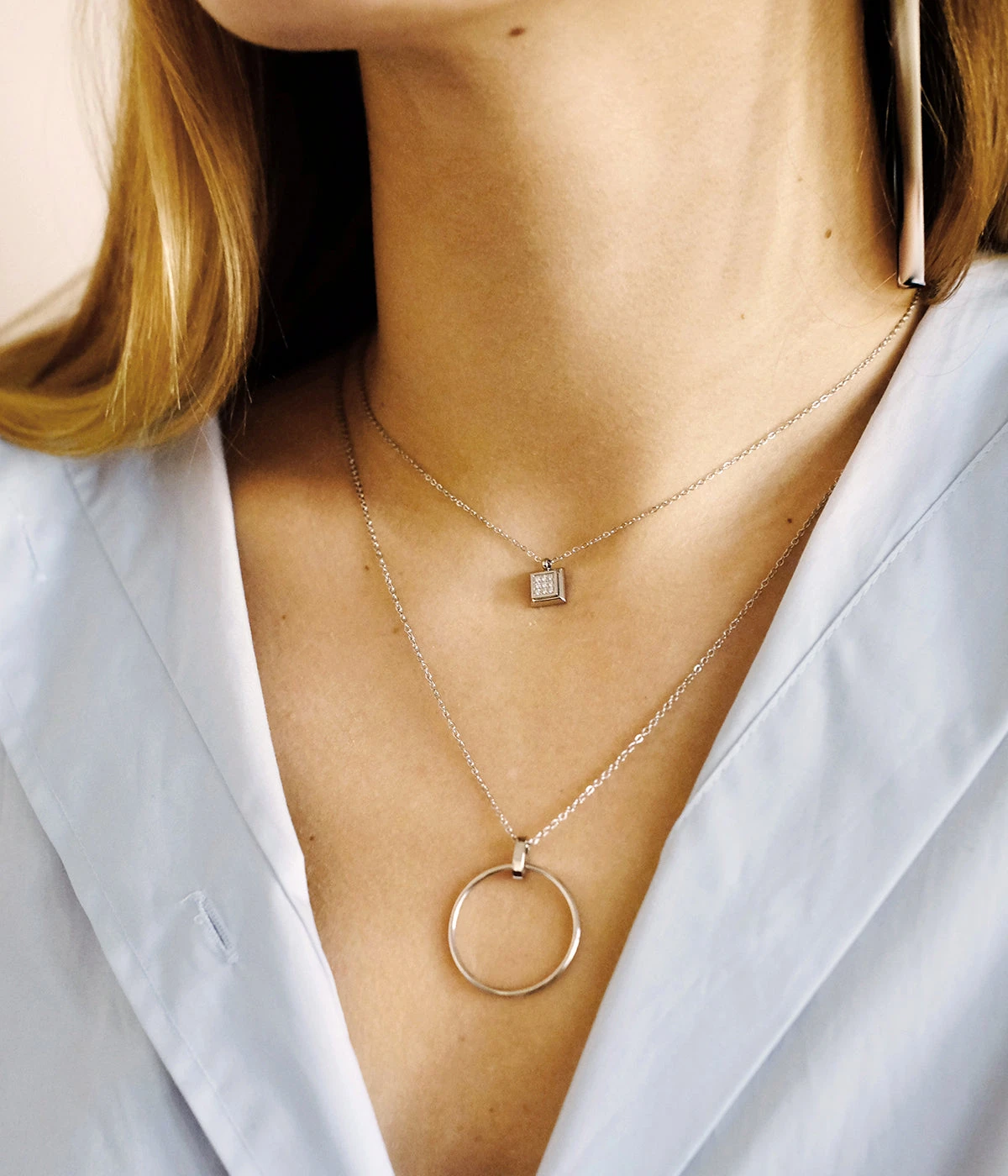 Collier Milan (Acier) 4 Collier Milan (Acier) – Image 2