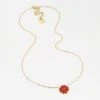 Collier Trifolium (Acier Doré) -Zagbijoux Boutique SNS16496 01RED WEB