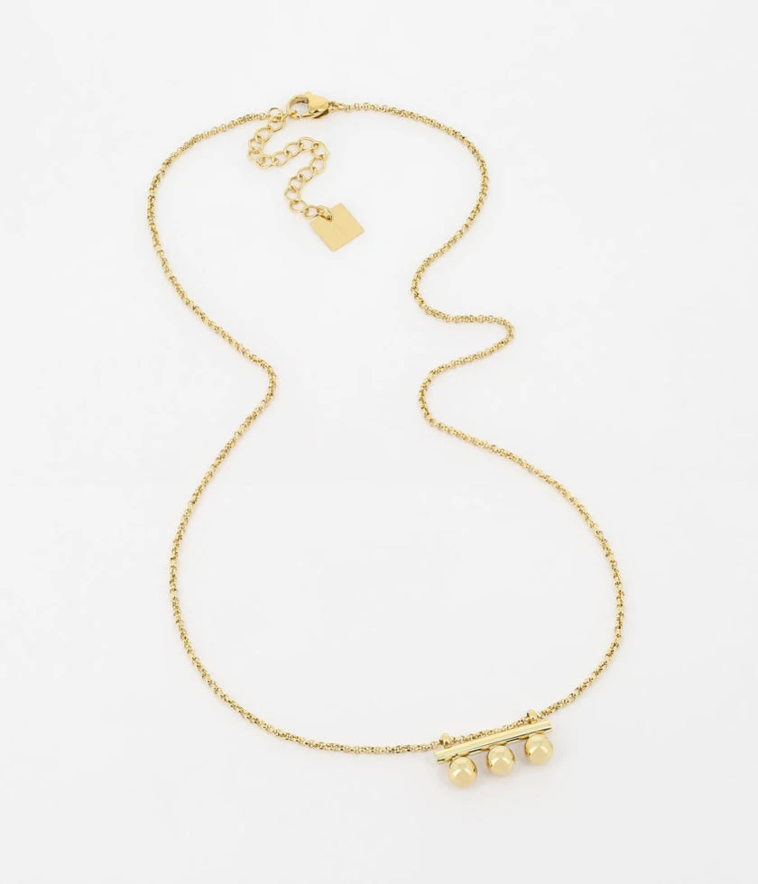 Collier Benny (Acier Doré) 3 Collier Benny (Acier Doré)