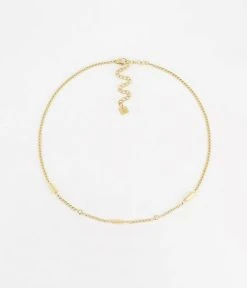 Collier Lénane (Acier Doré)