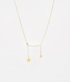 Collier Filante (Acier Doré)