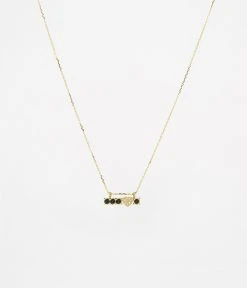 Collier Brenda (Acier Doré) -Zagbijoux Boutique SNS18055 01BLK WEB