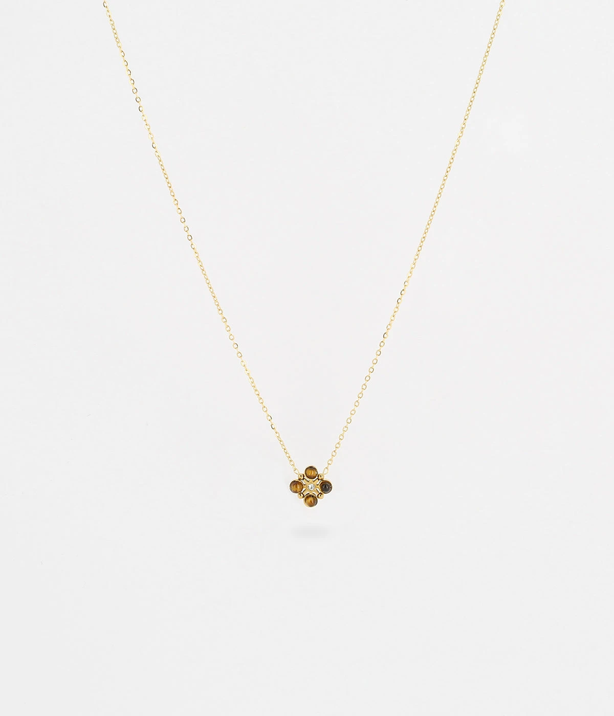 Collier Mint (Acier Doré) 5 Collier Mint (Acier Doré) – Image 3