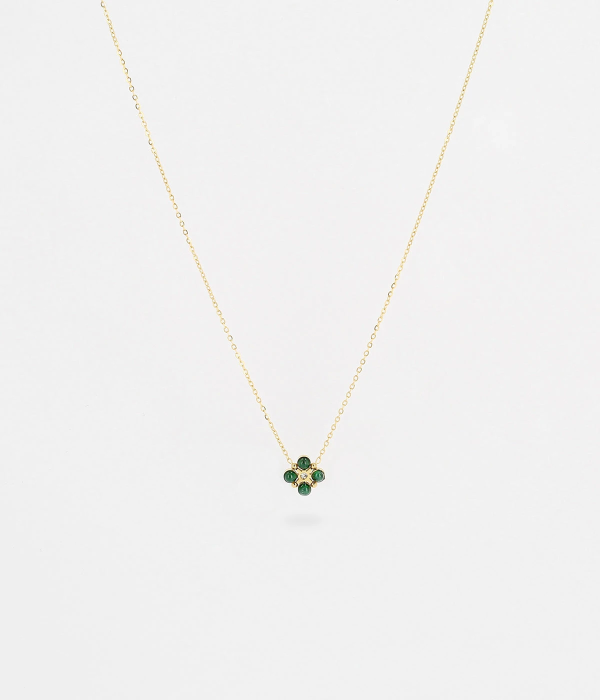 Collier Mint (Acier Doré) 3 Collier Mint (Acier Doré)