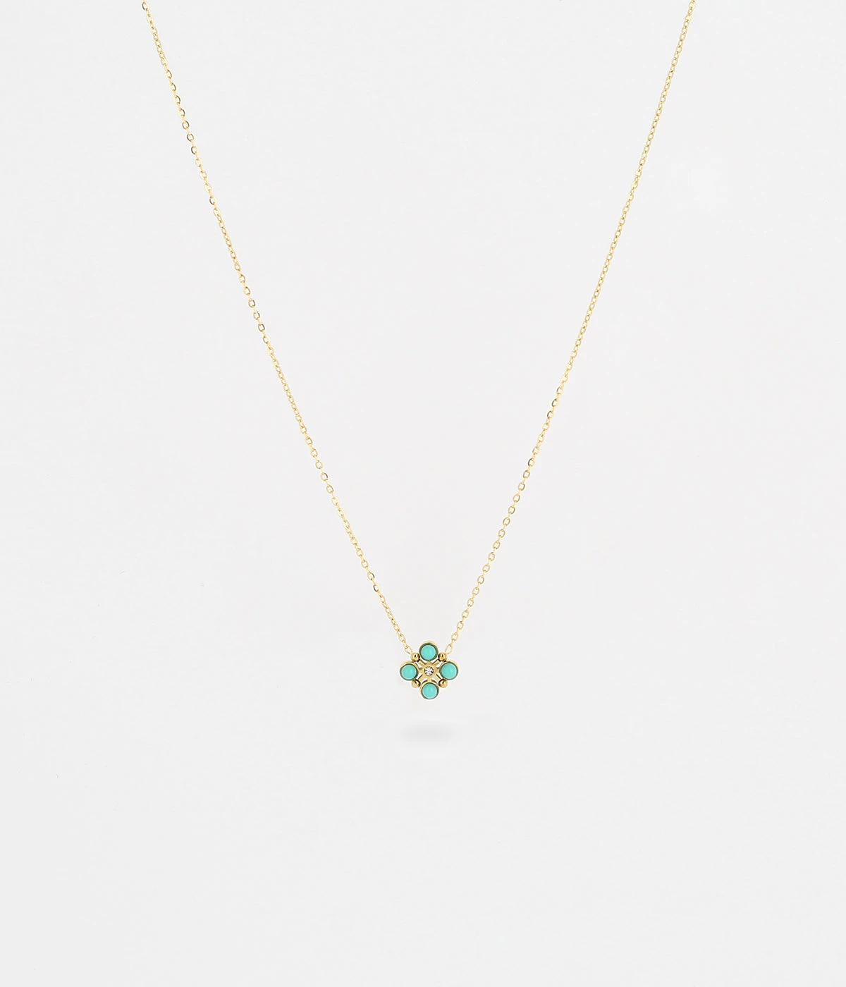 Collier Mint (Acier Doré) 6 Collier Mint (Acier Doré) – Image 4