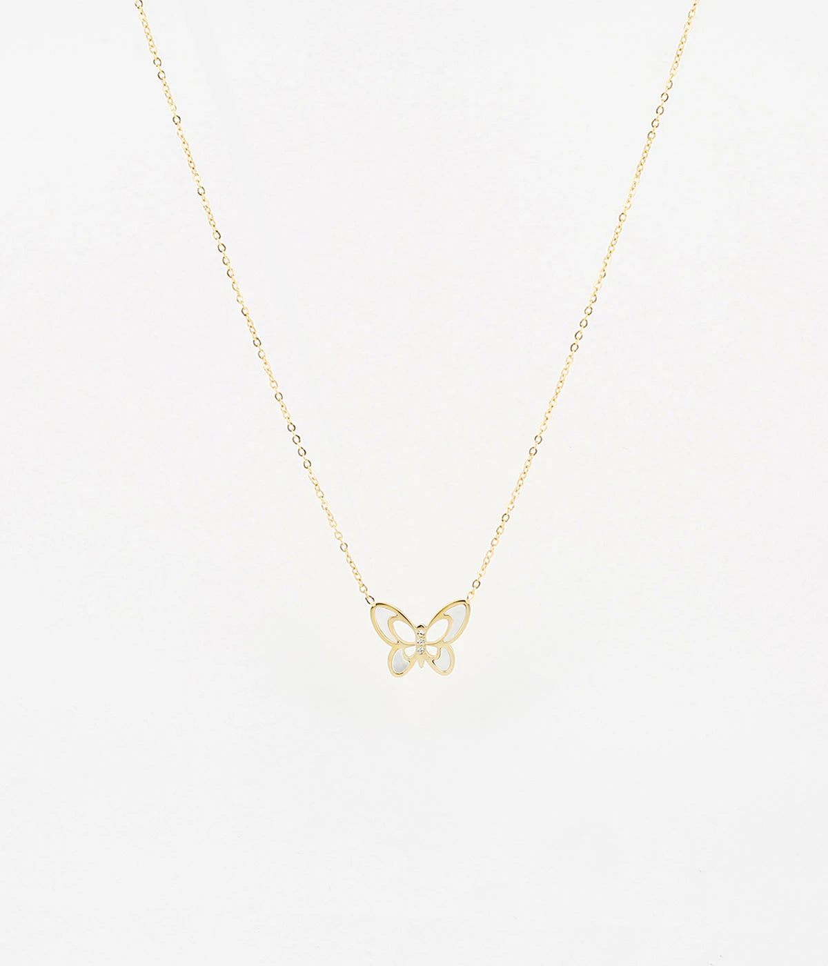 Collier Mariposa (Acier Doré) 3 Collier Mariposa (Acier Doré)