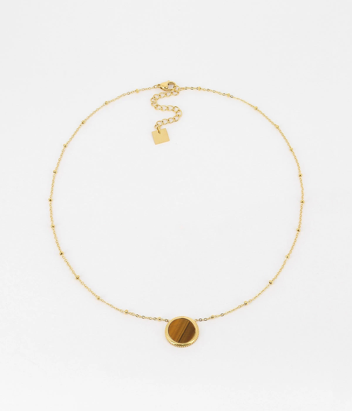 Collier Pearly (Acier Doré) 11 Collier Pearly (Acier Doré) – Image 9