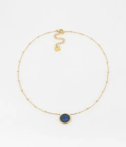 Collier Pearly (Acier Doré) 14 Collier Pearly (Acier Doré) -Zagbijoux Boutique SNS18338 01DBL WEB