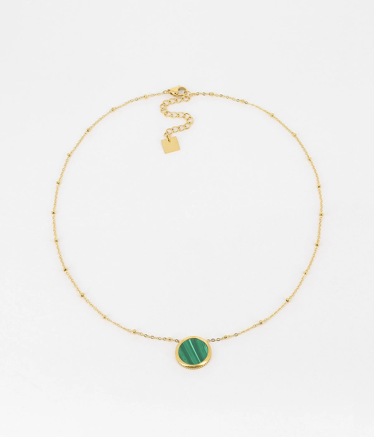 Collier Pearly (Acier Doré) 7 Collier Pearly (Acier Doré) – Image 5