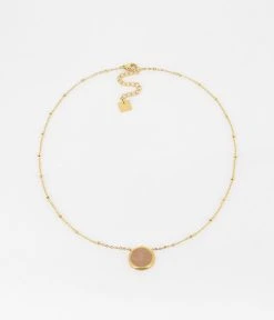 Collier Pearly (Acier Doré)