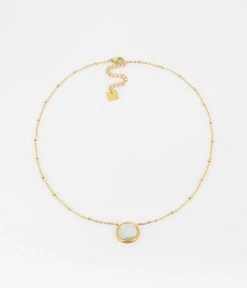 Collier Pearly (Acier Doré) 18 Collier Pearly (Acier Doré) -Zagbijoux Boutique SNS18338 01SEL WEB