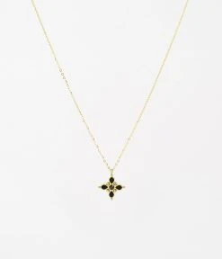 Collier Versailles (Acier Doré) -Zagbijoux Boutique SNS18491 01BLK WEB