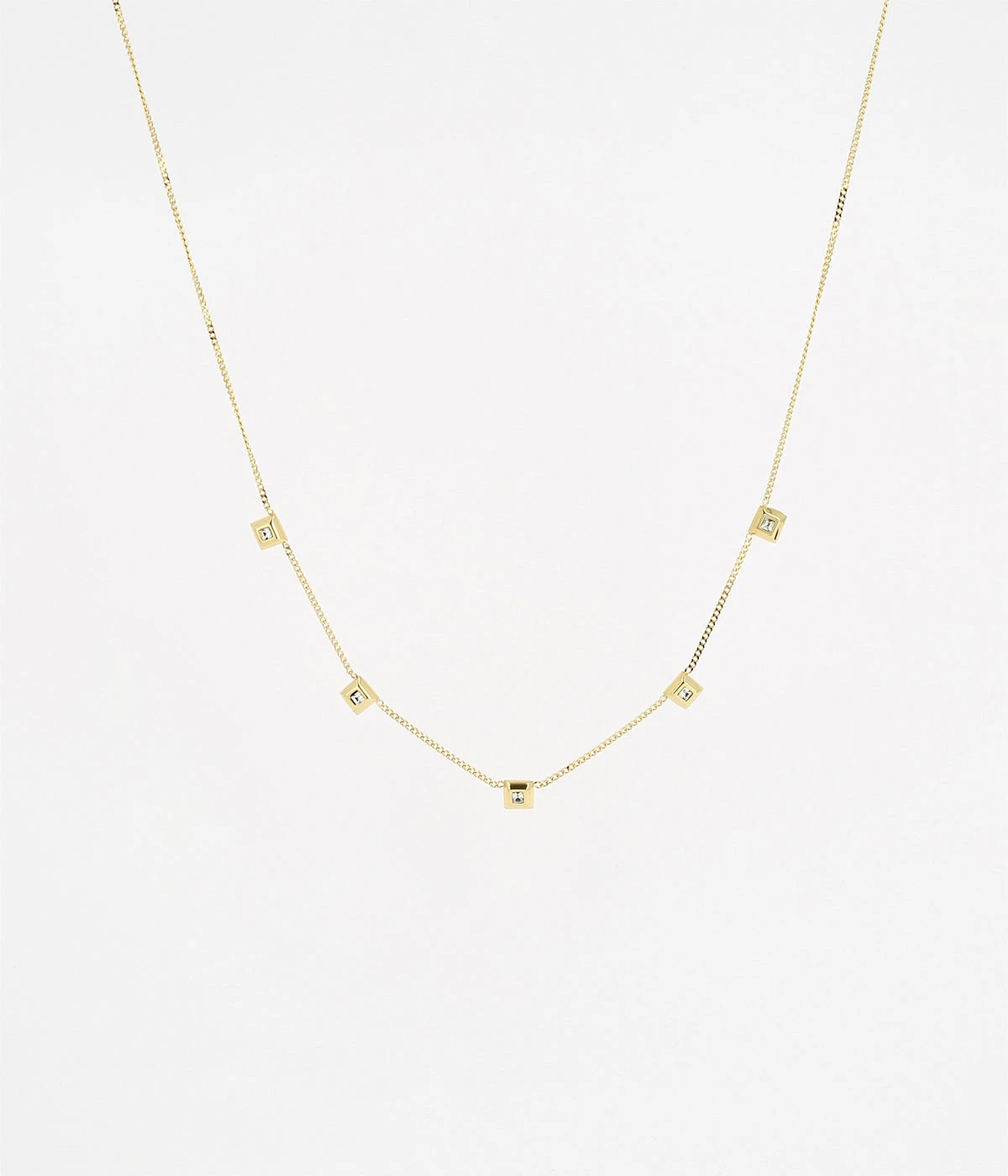 Collier Nola (Acier Doré) 3 Collier Nola (Acier Doré)