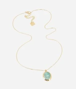 Collier Umran (Acier Doré) -Zagbijoux Boutique SNS19769 01AQU WEB