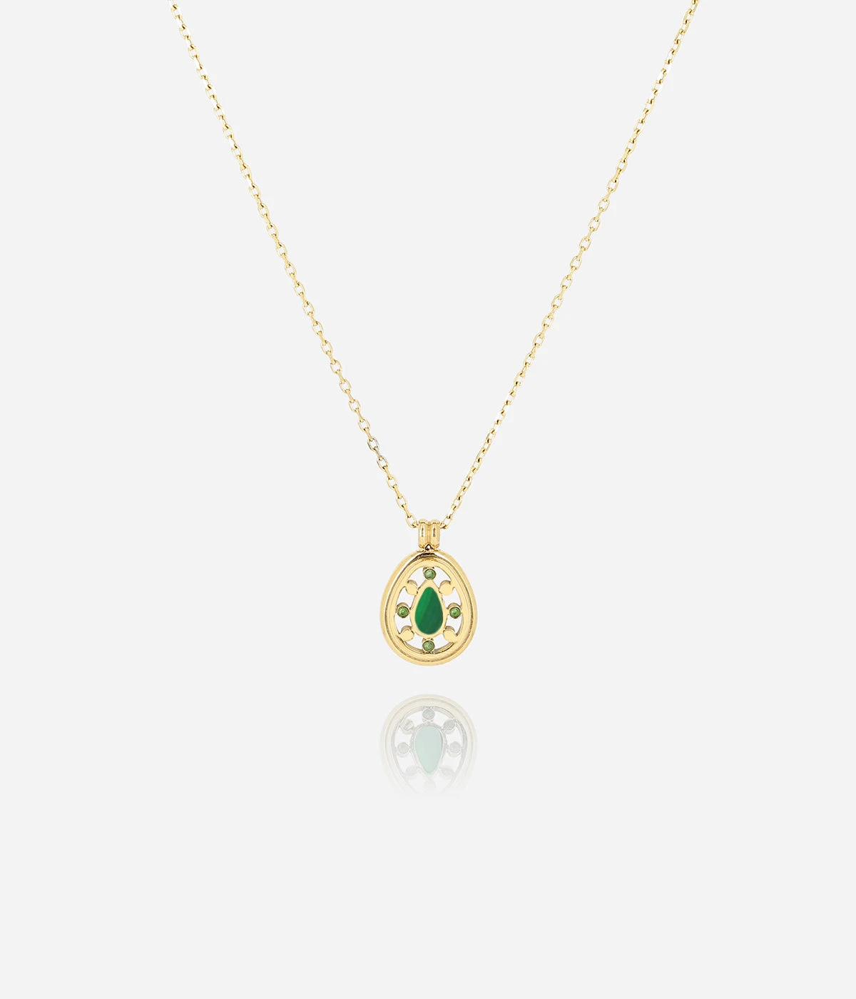 Collier Florentine (Acier Doré) 5 Collier Florentine (Acier Doré) – Image 3