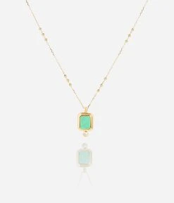 Collier Leone (Acier Doré) -Zagbijoux Boutique SNS20112 01TQB WEB