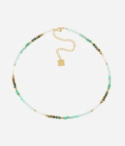 Collier Tutti-Frutti (Acier Doré) -Zagbijoux Boutique SNS20222 01BLU WEB