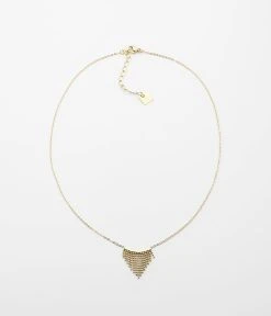 Collier Pagne (Acier Doré)