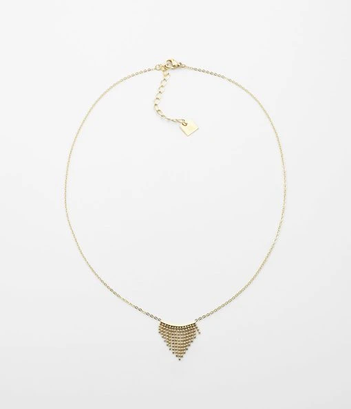 Collier Pagne (Acier Doré) -Zagbijoux Boutique SNS5009 01UNI 1
