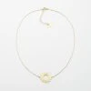 Collier Soleil (Acier Doré) -Zagbijoux Boutique SNS5526 01UNI