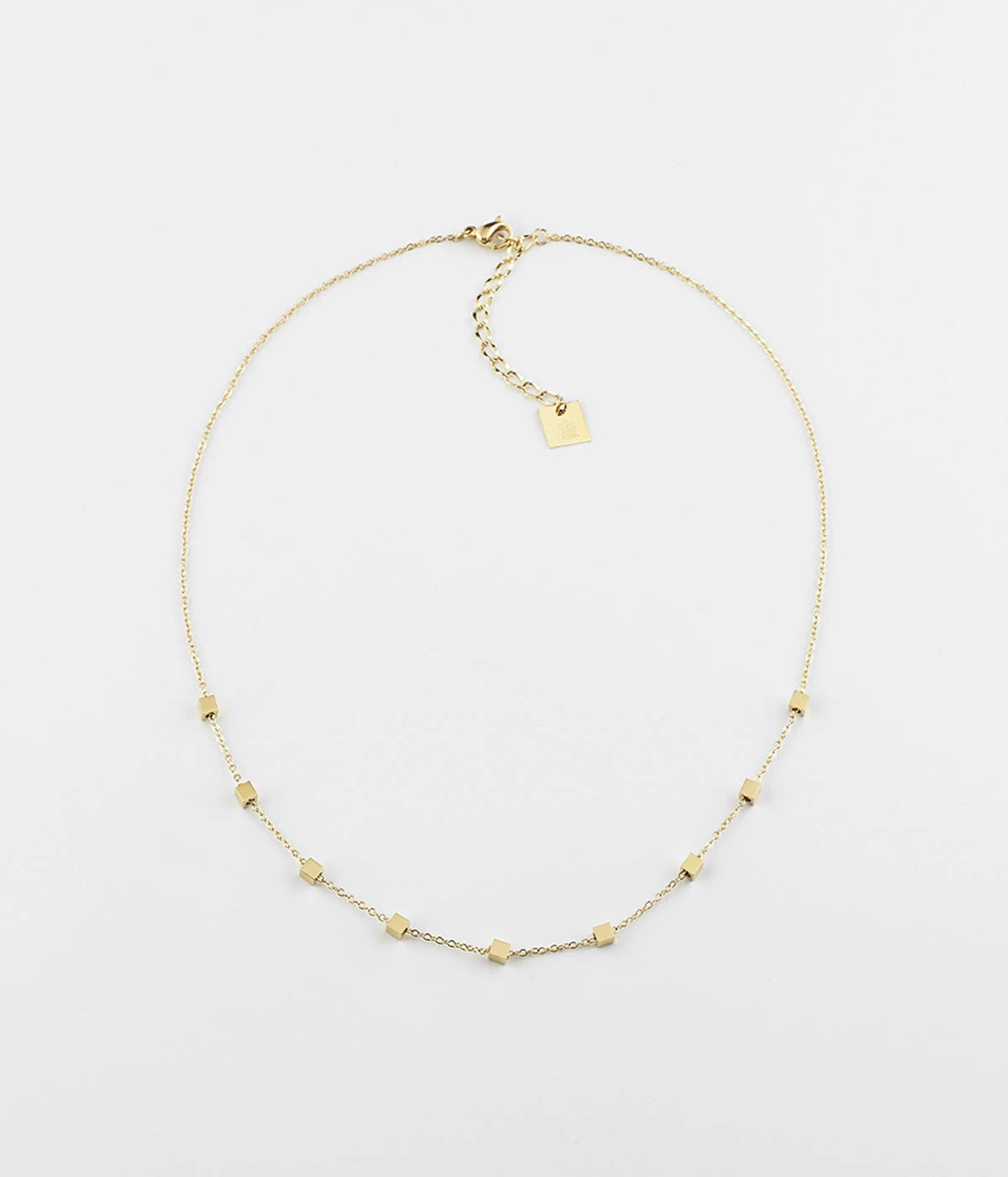 Collier Pi (Acier Doré) 3 Collier Pi (Acier Doré)