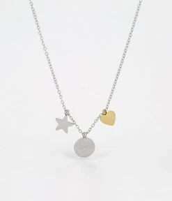 Collier Lucky Mum (Acier)