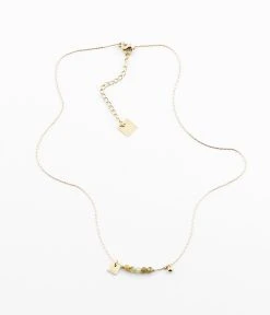 Collier Belo Horizonte (Acier Doré) -Zagbijoux Boutique SNS7563 01LGR 1