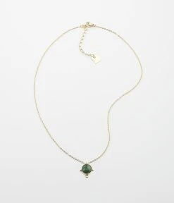 Collier Salomé (Acier Doré) -Zagbijoux Boutique SNS7566 01GRN 1 d97b42a4 9303 498a a930 f89e3615a491