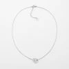 Collier Domino (Acier) -Zagbijoux Boutique SNS8894 00WHT