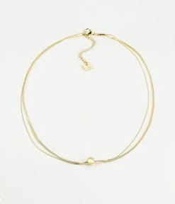 Collier Pepita (Acier Doré)